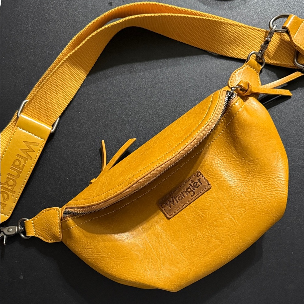 Wrangler Mustard Crossbody Bag